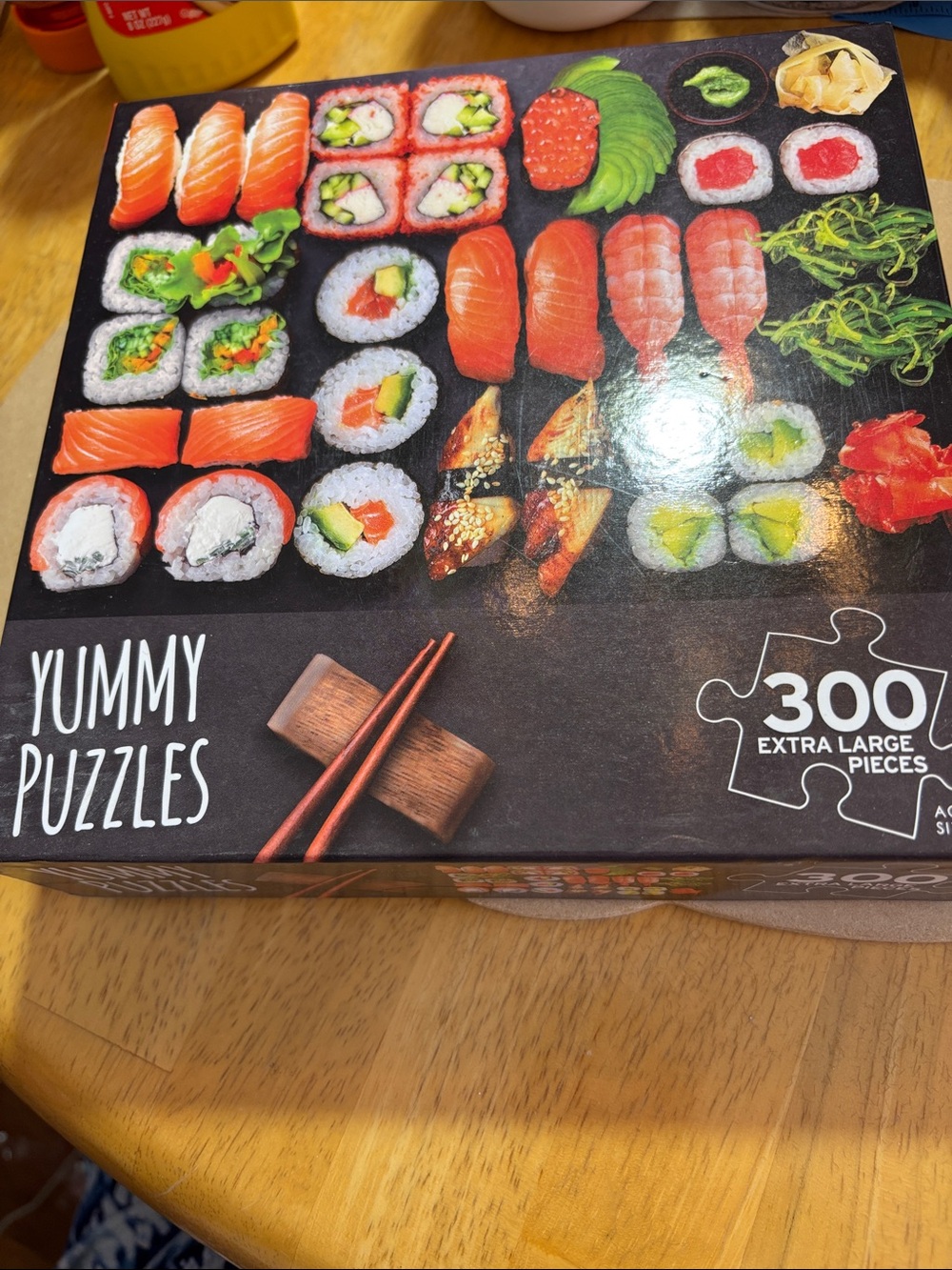 Yummy Puzzles - Sushi Puzzle NIB